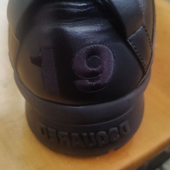 DSquared2 551 triple black trainers size 46 made in Italy main image 6